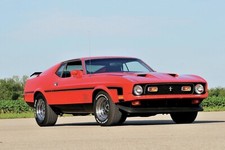Ford Mustang Mach 1 1972 rosso