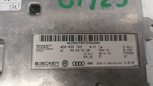 Centralina modulo mmi - mmi, audi