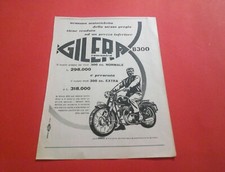PUBBLICITA'   1956    MOTO  GILERA B300 300CC  WERBUNG ADVERT