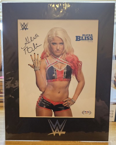 Alexa bliss autografata - alexa,