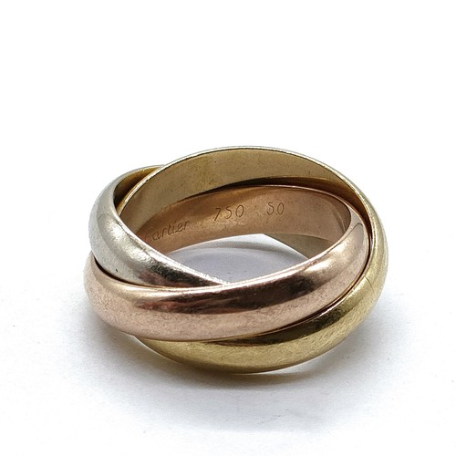 Anello cartier trinità oro - anello,