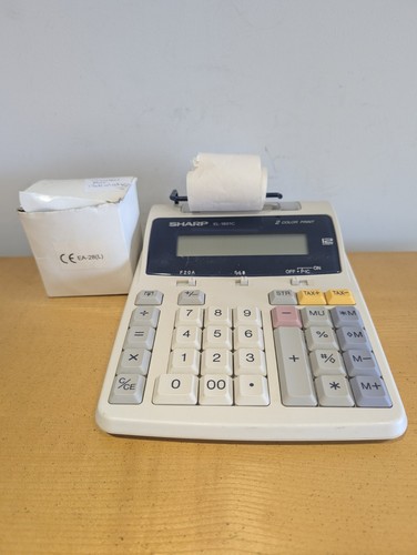 Calcolatrice stampa sharp - calcolatrice,
