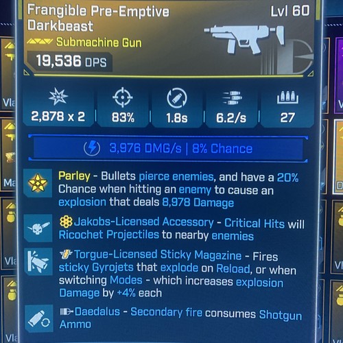 Borderlands lvl 60 god - borderlands, 4⭐️lvl