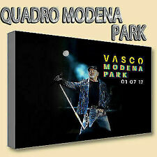 QUADRI MODERNI TELA XXL 200X125 VASCO ROSSI MODENA PARK 1 LUGLIO 2017 ROCK ITALI