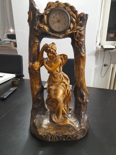 Orologio tavolo con - orologio, da