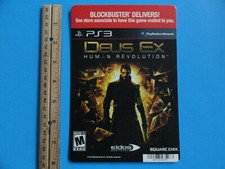 PLAYSTATION 3 DEUS EX HUMAN