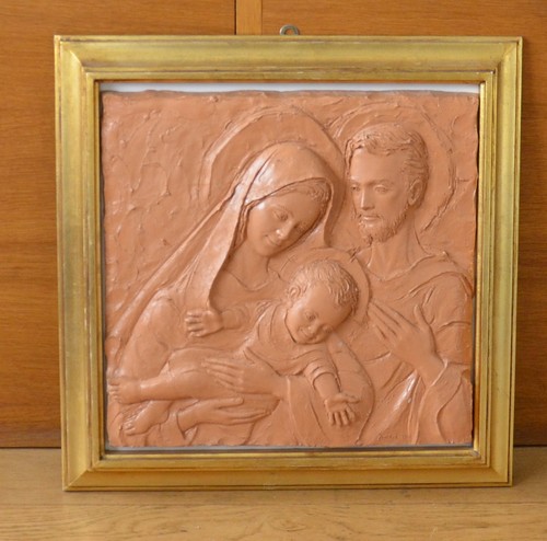Quadro altorilievo terracotta - quadro,