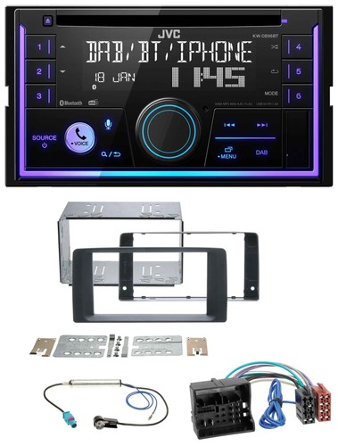 Jvc mp3 usb 2din dab - usb,