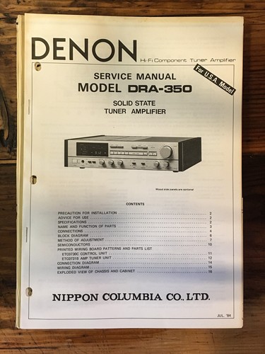 Denon dra 350 ricevitore - denon,