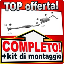 Scarico Completo per SUZUKI WAGON R+ 1.3 88/94CV 09.2003-2010 anche 4X4