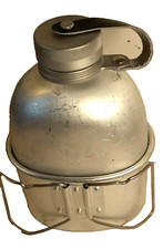 BORRACCIA MILITARE-IN ALLUMINIO CON GAVETTINO- NUOVO-FONDO DI MAGAZZINO