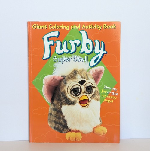 Vintage 1999 furby - vintage, coloring