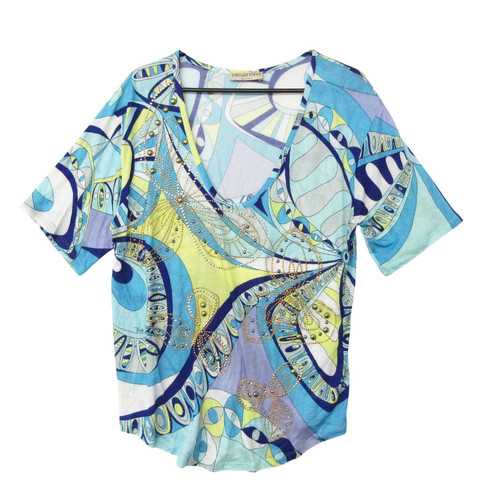 Shirt manica emilio pucci - t-shirt,