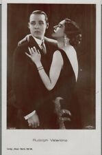 NITA NALDI & RUDOLPH VALENTINO - Attrice Actor C. MUTO - SILENT MOVIE Real Photo