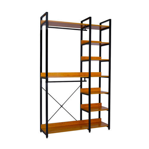 Armadio metallo nero 120x37 - armadio,