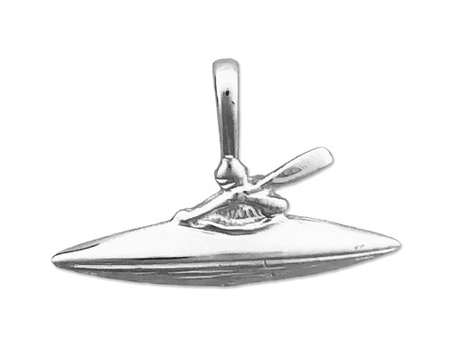 Charm kayak scivolo - , argento