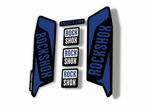Adesivo rock shox sektor 2016 - rock,