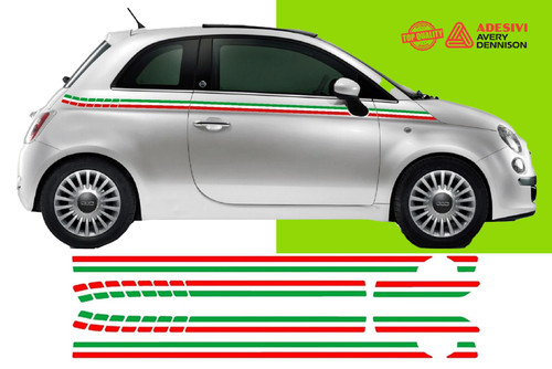 Adesivi fasce fiat 500 - fasce,