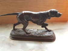 Scultura cane da caccia