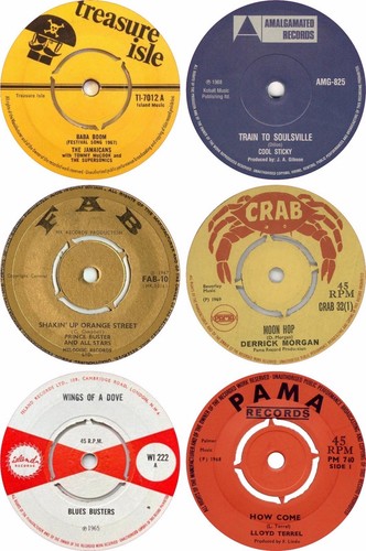 6x85mm reggae records vinyl - reggae,