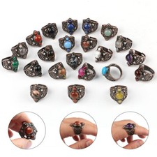 Natural Gemstone Ring Crystal