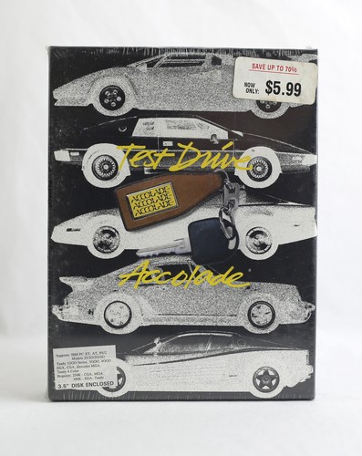 Test drive accolade 1987 - test,