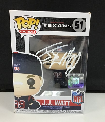 Watt autographed texans - watt,