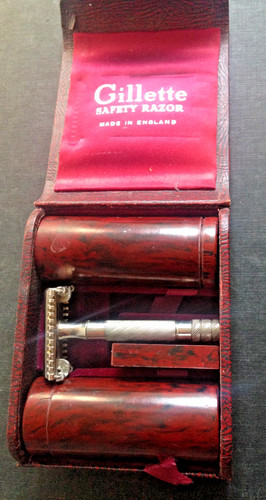 Rare vintage gillette safty - rare,
