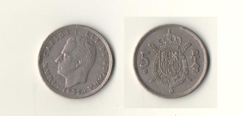 Spagna moneta ptas peseta - moneta,