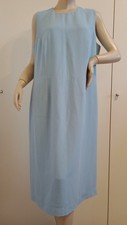 VESTITO ABITO TUBINO AZZURRO STUDIO DESIRE  TAGLIA USA 18 IT 54 LEGGI LE MISURE