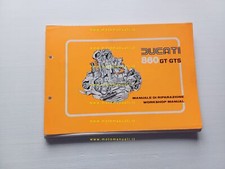 DUCATI 860 GT - 860 GTS 1976-77 manuale officina originale workshop manual