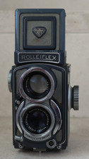 Baby Rollei Rolleiflex 4x4  Film 127 fotoCamera Biottica TLR analogica vintage