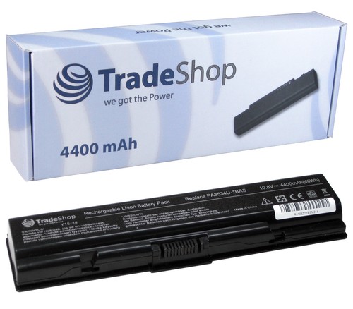 Batteria 4400mah per toshiba - batteria,