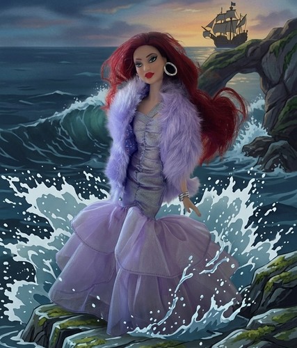Barbie custom ariel the little - barbie,