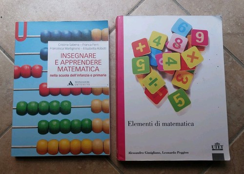 Lotto libri matematica - matematica,