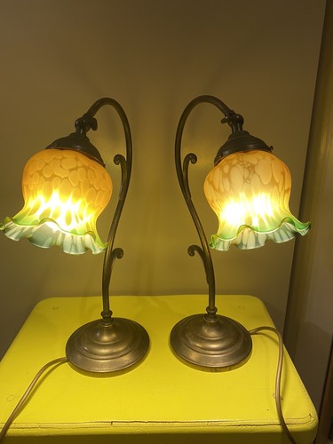 Rara vintage coppia lampade - coppia,