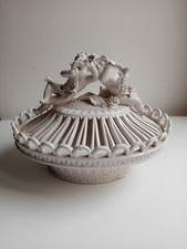 Antico Centrotavola / scatola traforata con putti  Bassano?