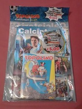 TOPOLINO 3652 + ALBUM VUOTO  CALCIATORI PANINI 2025/26  + 4 BUSTINE SIGILLATO