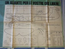 Piano di costruzione "Un Aliante per le vostre ore libere" Domenica del Corriere