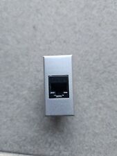 Presa Dati LAN RJ45 CAT 6 UTP grigia compatibile  con BTicino Axolute