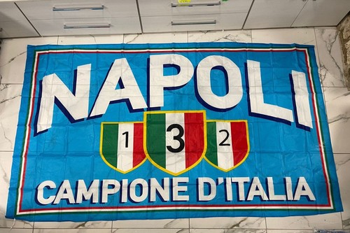Bandiera tifoso forza napoli - bandiera,