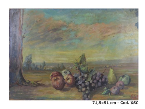 Quadro olio natura morta - olio,