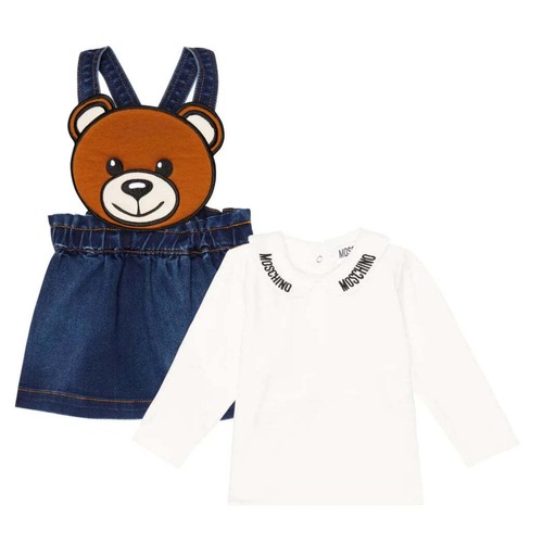 Salopette moschino bambina - salopette,