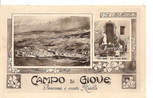 Campo giove panorama - giove, e