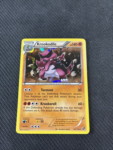 Krookodile 114 black white - krookodile, 65/114