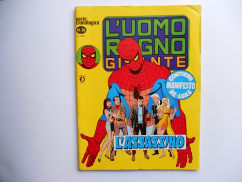 Uomo ragno gigante 34 - l'uomo,