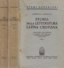Storia della letteratura latina cristiana Vol. II- parte I-II. Il VI secolo: l'e