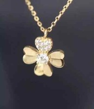 14K Yellow Gold Plated 18" 1Ct