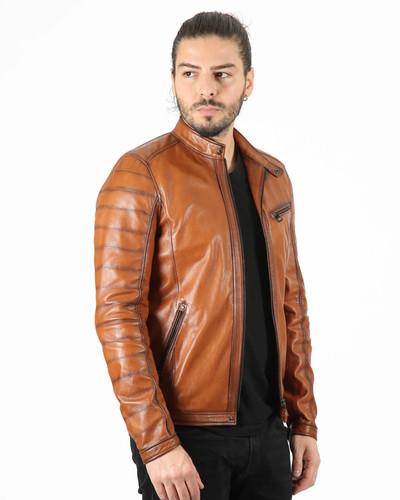 Cafe racer giacca pelle - racer,