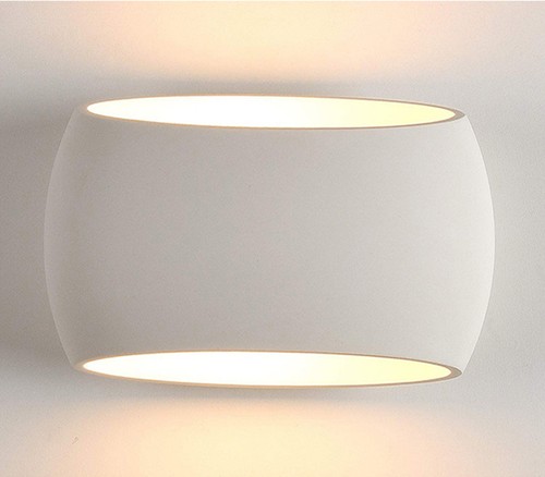 Applique gesso lampada parete - applique,